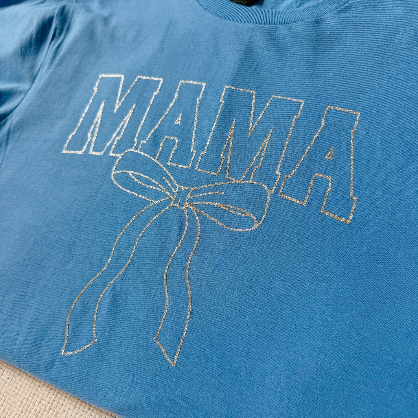 'Mama' Bow Tee