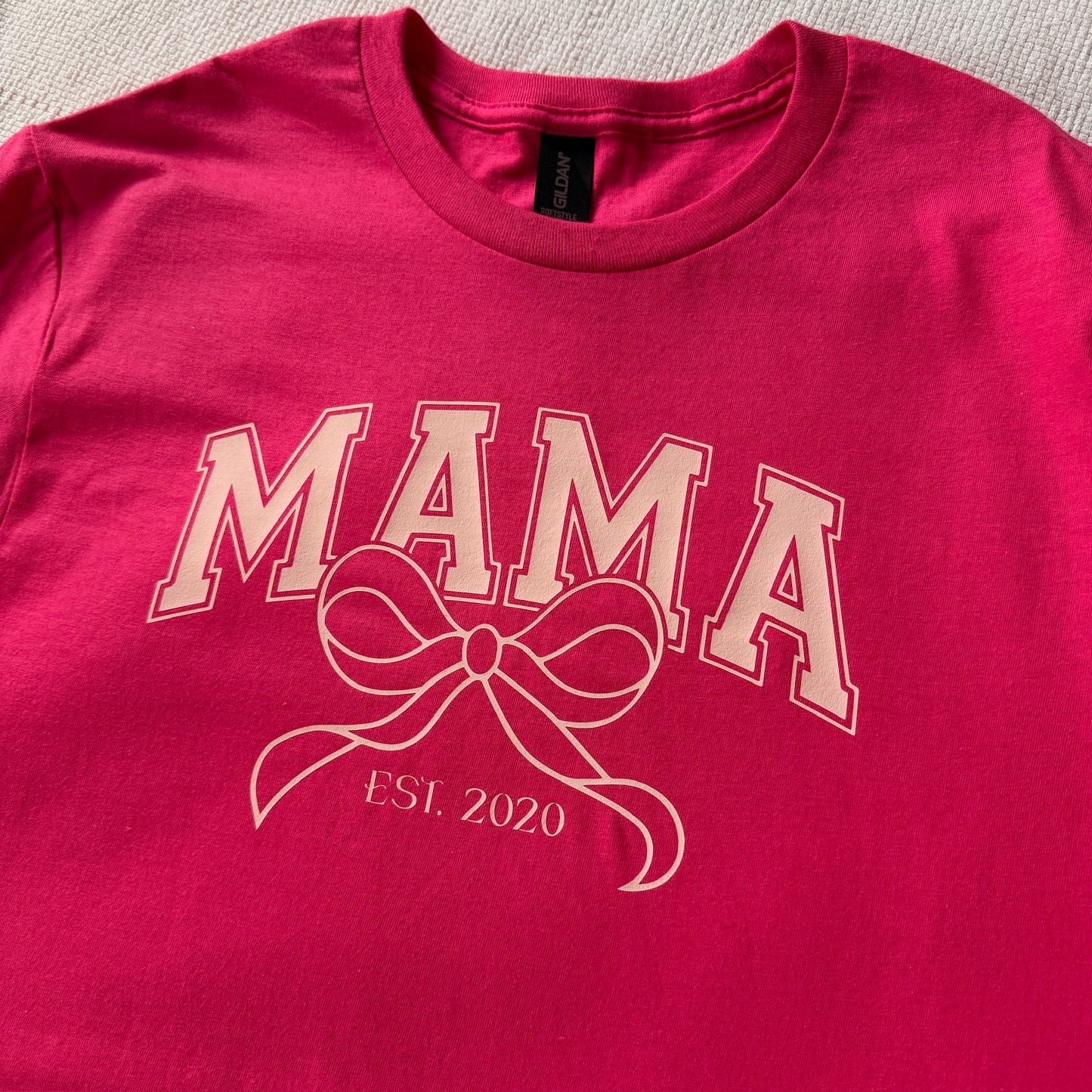 Custom 'Mama' + Year Tee