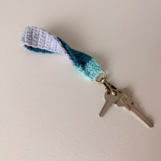 Wristlet Keychain | Handmade 100% Cotton