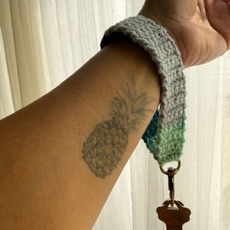 Wristlet Keychain | Handmade 100% Cotton