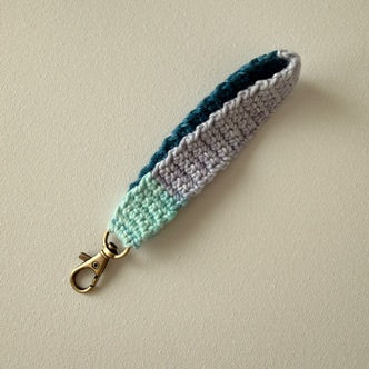 Wristlet Keychain | Handmade 100% Cotton