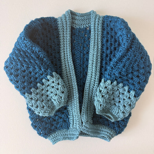 Little Ocean Cardigan - 12-18m